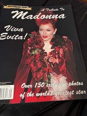 Madonna Tribute Magazine - Viva Evita! (Red)